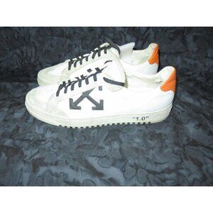 Off-White × Streetwear × Virgil Abloh Cup Sole 2.0 White Leather Low Top Sneaker